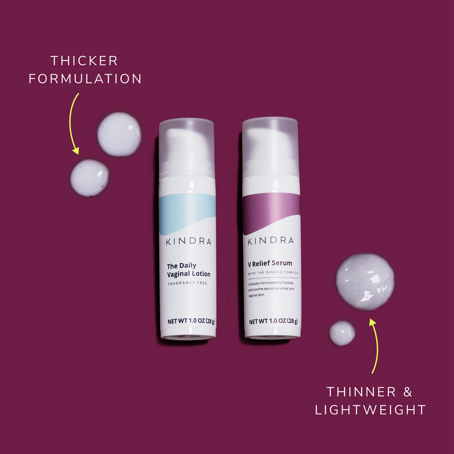 Kindra V Hydration & Relief Duo