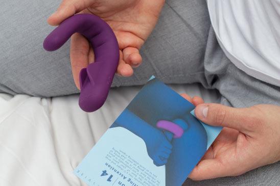 Enlighten your partner to get mind-blowing orgasms: “…Bend Crescendo at a 90 degree angle so that one part lays flat to support it. You can …“